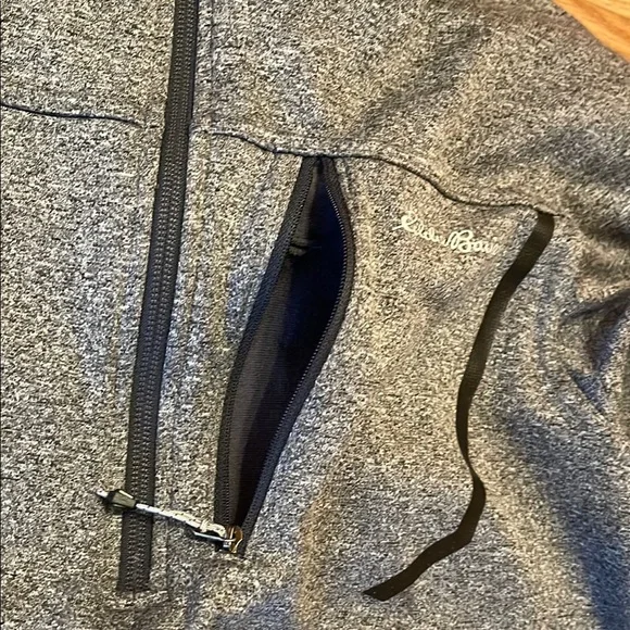 Eddie Bauer Charcoal Gray Quarter-Zip First Ascent Men’s S - Picture 5 of 12